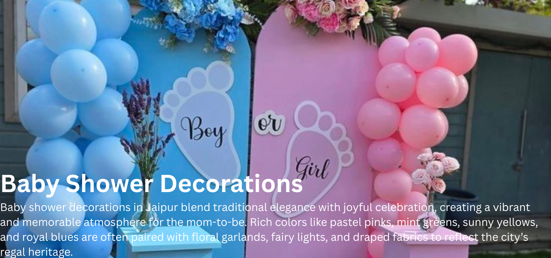 Baby Shower Decorations in Jaipur Baby Shower Decorations