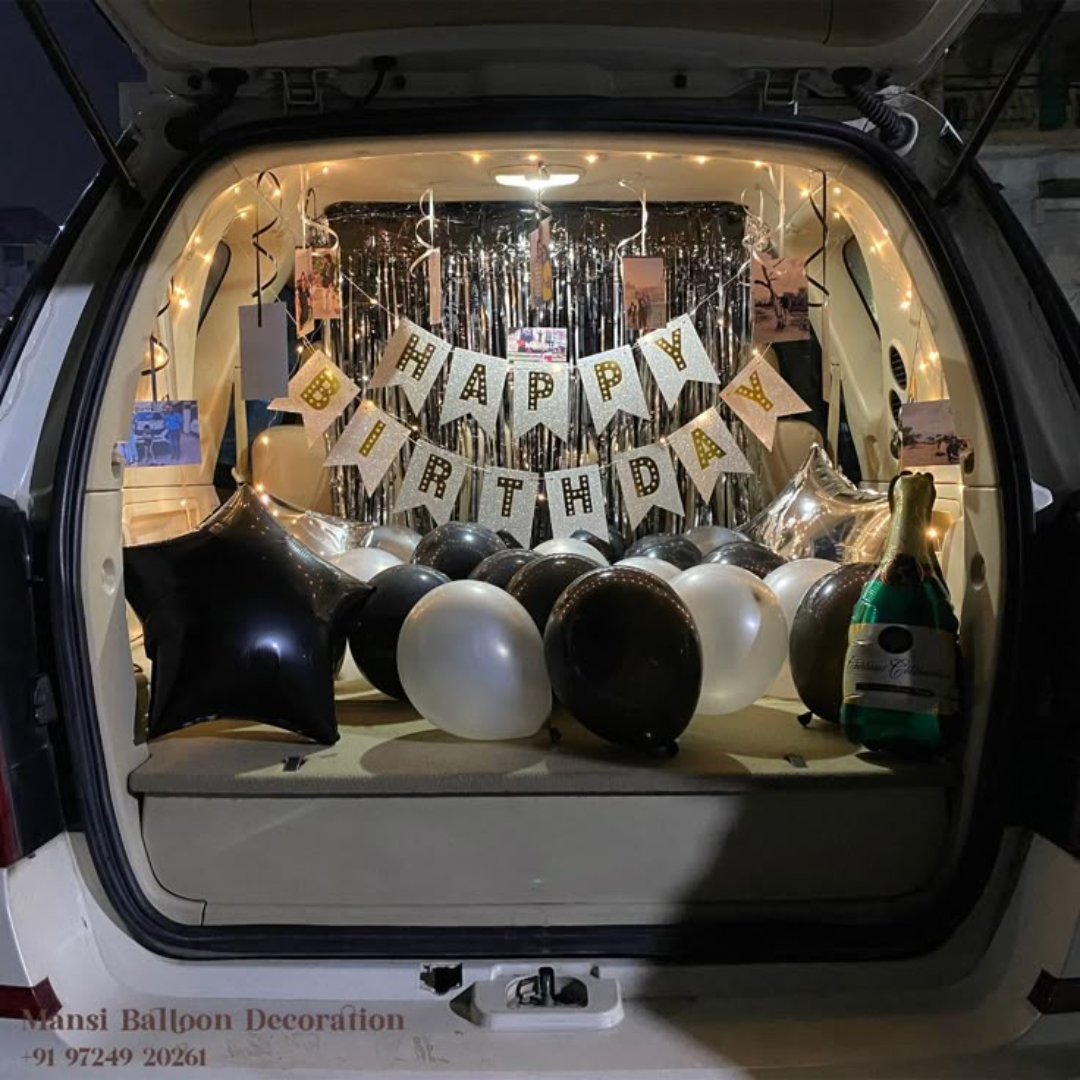 Car Boot Birthday Decorations